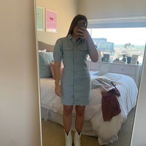 Denim ASOS game day dress